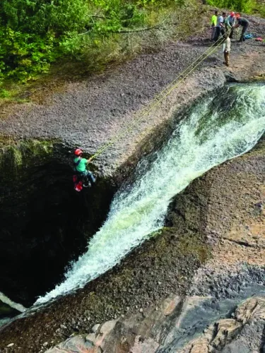 Gogebic County Sheriff’s Office handles rescue at Rainbow Falls